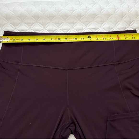 Patagonia Maipo 7/8 Stash Tights Leggings Plum Purple Size XXL - Picture 9 of 12